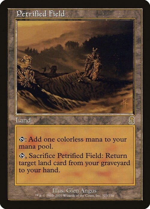 Petrified Field Card Front