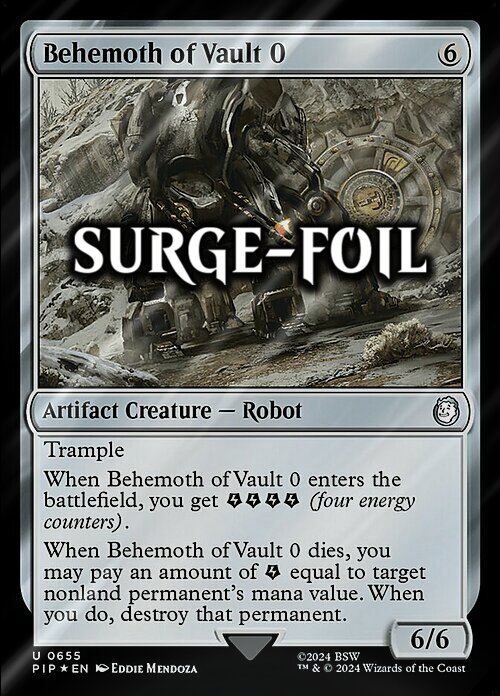 Behemoth of Vault 0 Card Front