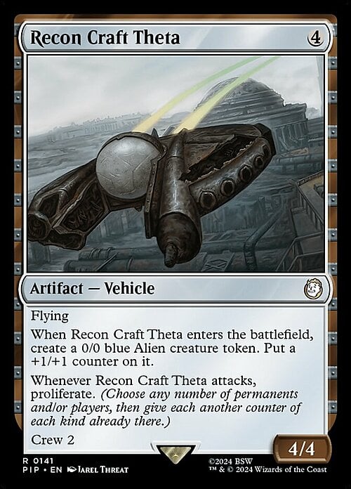 Recon Craft Theta Card Front