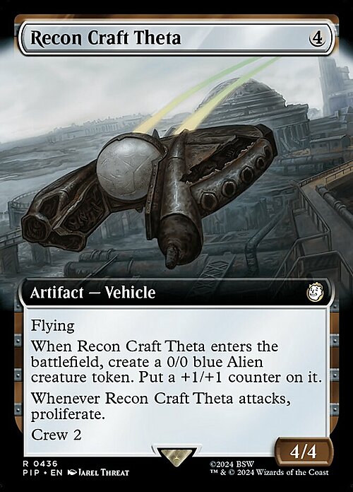 Recon Craft Theta Card Front