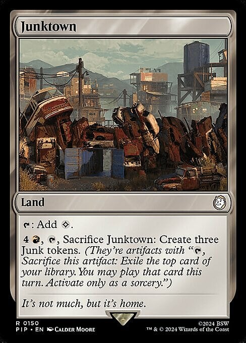 Junktown Card Front