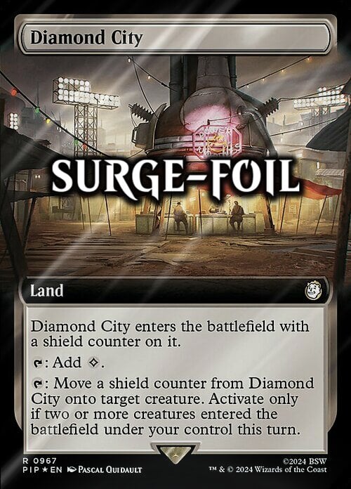 Diamond City Card Front