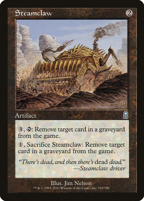 Steamclaw Card Front