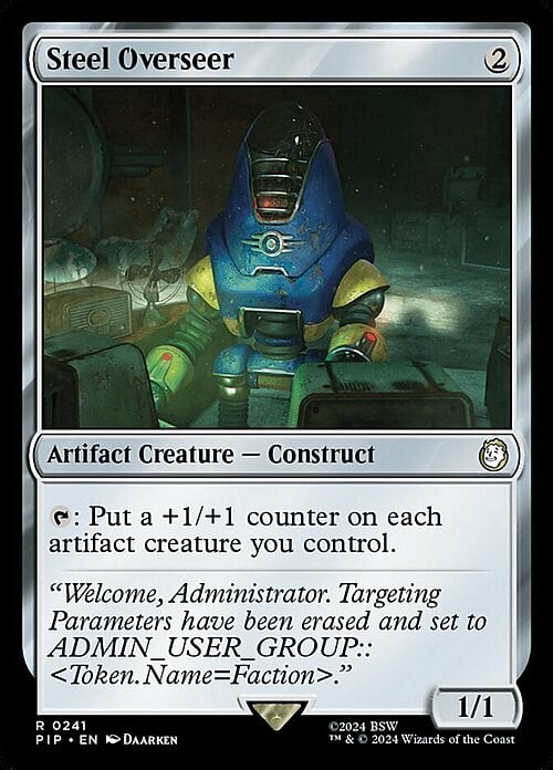 Steel Overseer Card Front