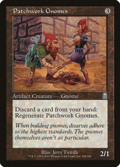 Patchwork Gnomes Card Front