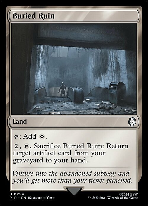 Buried Ruin Card Front
