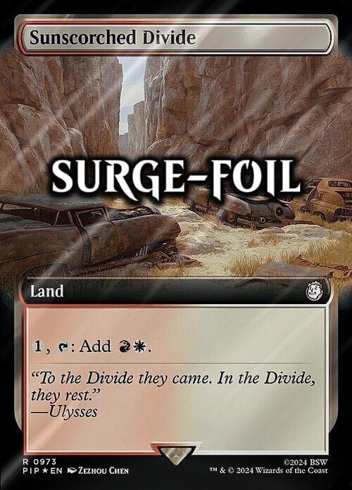 Sunscorched Divide Card Front
