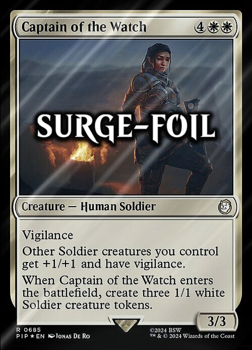 Captain of the Watch Card Front
