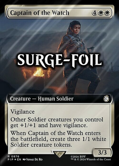 Captain of the Watch Card Front