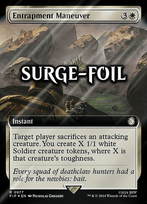 Entrapment Maneuver Card Front