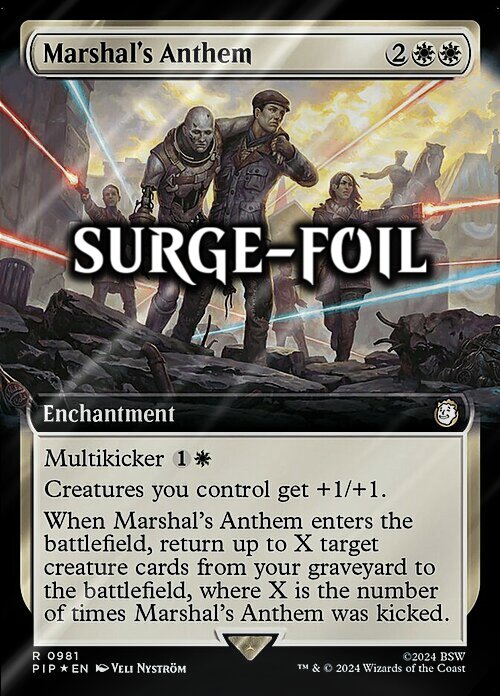 Marshal's Anthem Card Front