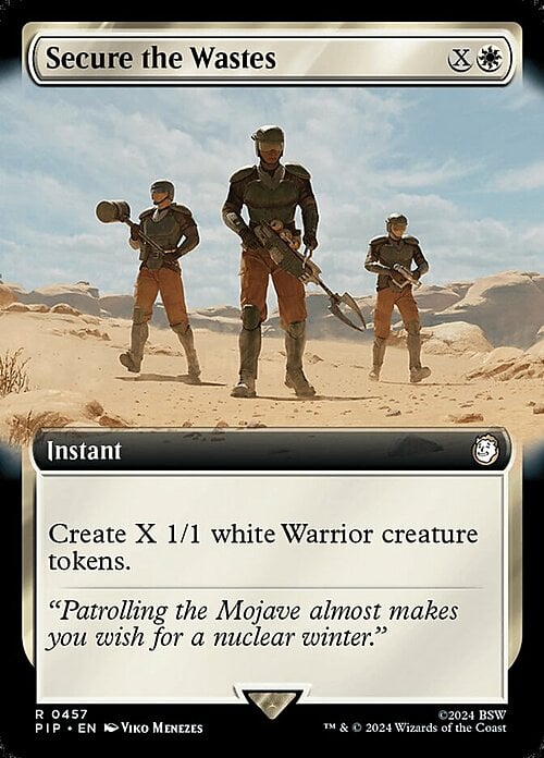 Secure the Wastes Card Front