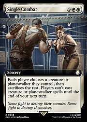 Single Combat · Extended Art 458