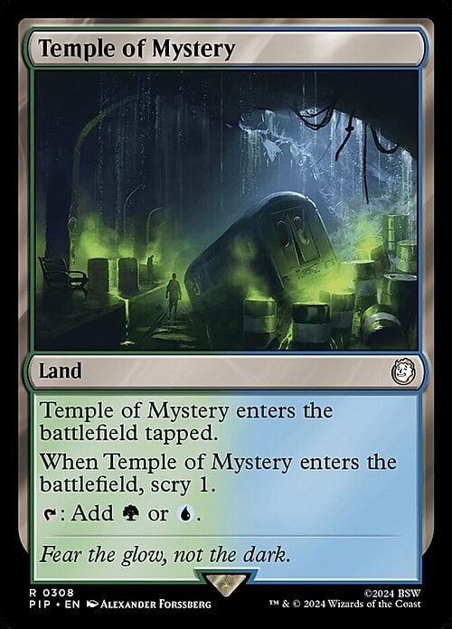 Templo del misterio Frente
