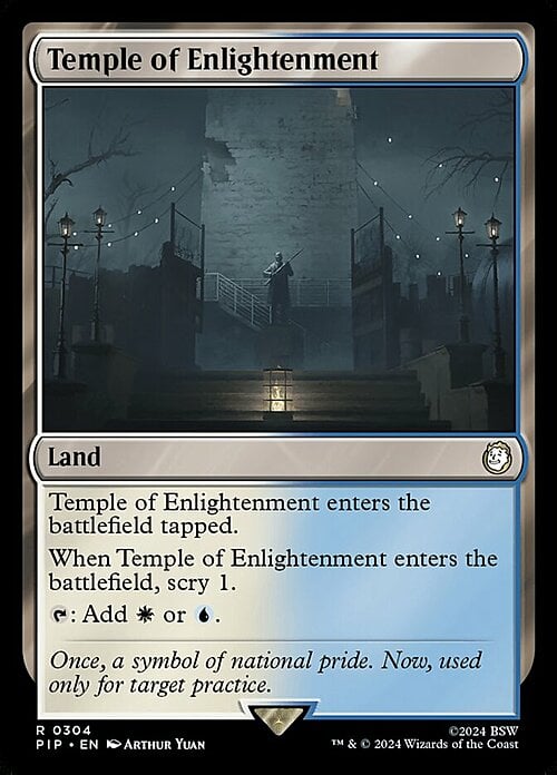 Tempio dell'Illuminazione Card Front