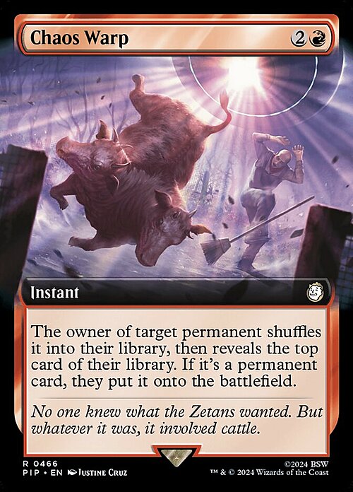 Chaos Warp Card Front