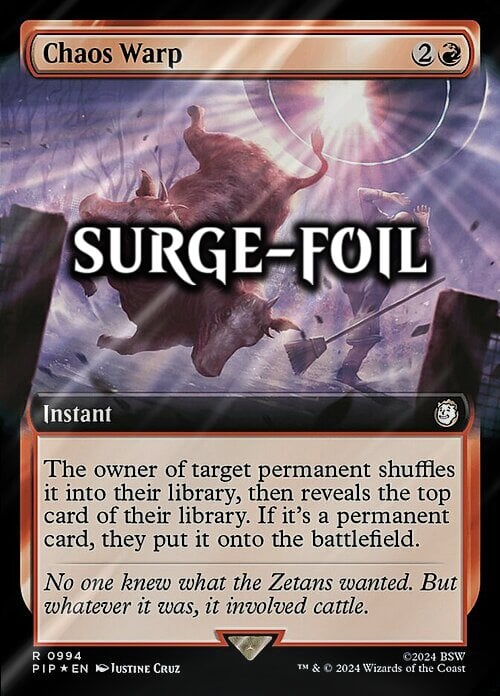 Chaos Warp Card Front