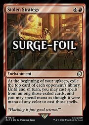 Stolen Strategy · Surge Foil 720
