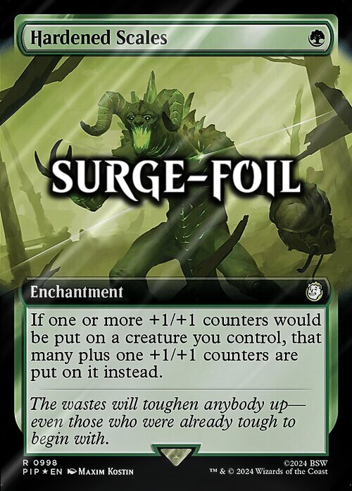 Hardened Scales Card Front