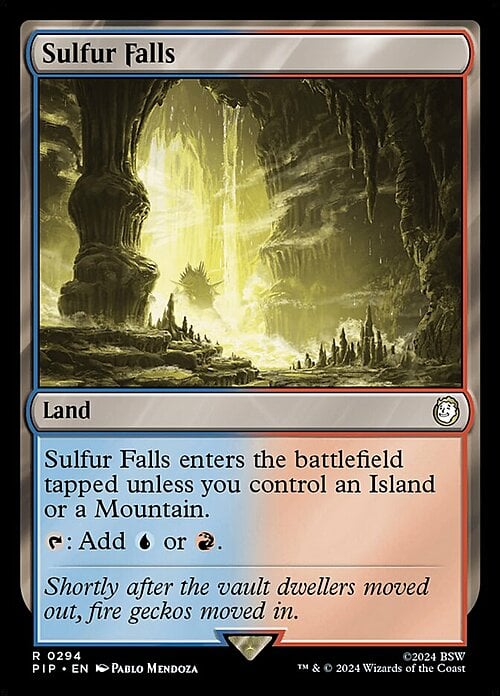 Sulfur Falls Card Front