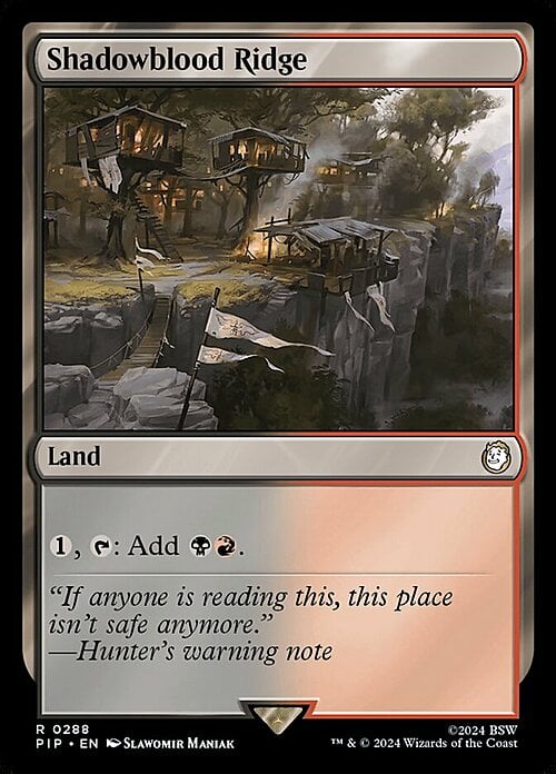 Shadowblood Ridge Card Front