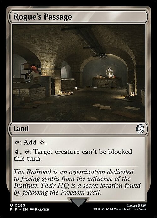 Rogue's Passage Card Front