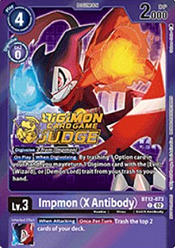 Impmon (X Antibody) Card Front