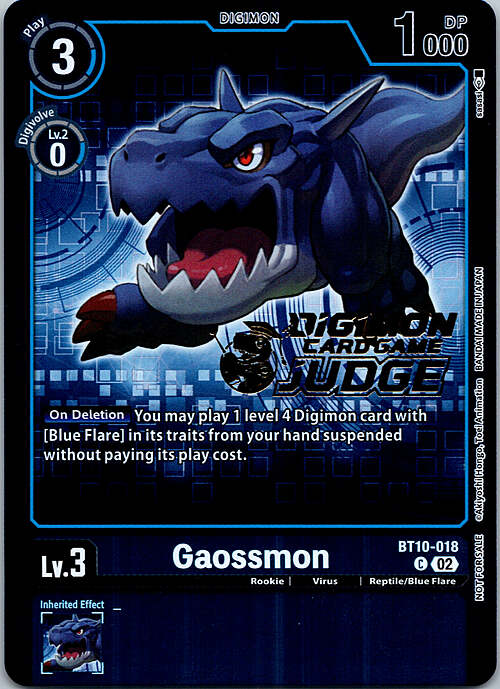 Gaossmon Card Front
