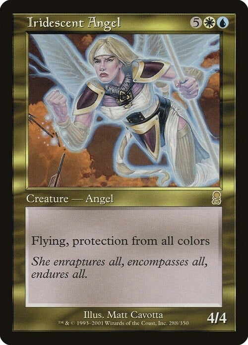 Iridescent Angel Card Front