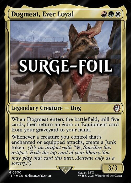 Dogmeat, Ever Loyal Card Front