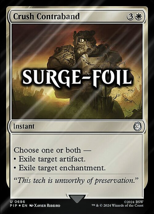 Crush Contraband Card Front