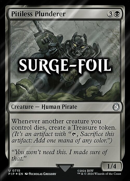 Pitiless Plunderer Card Front