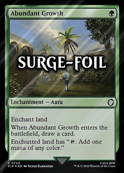 Abundant Growth Card Front