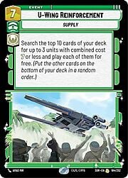 U-Wing Reinforcement