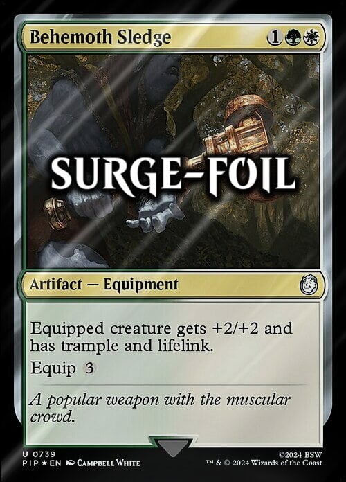 Behemoth Sledge Card Front