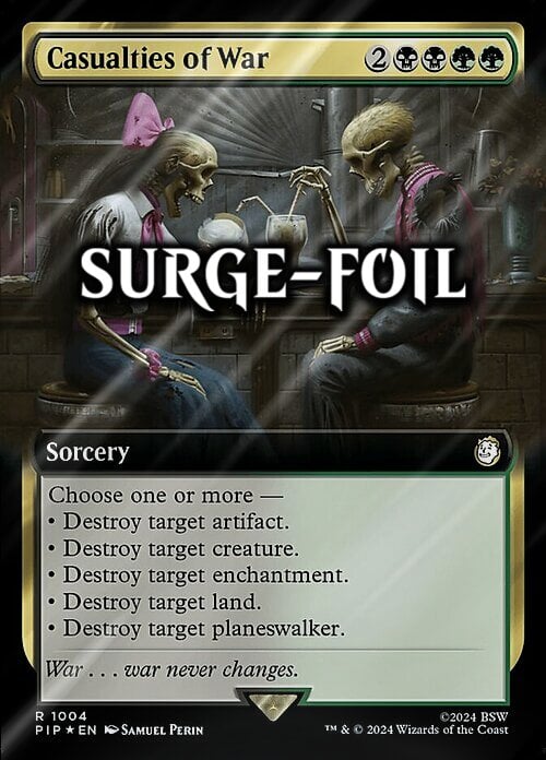 Casualties of War Card Front