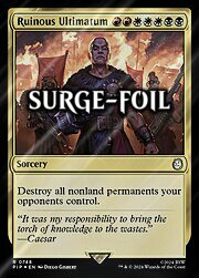 Ruinous Ultimatum · Surge Foil 748