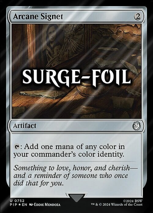 Arcane Signet Card Front