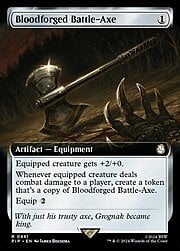 Bloodforged Battle-Axe · Extended Art 481