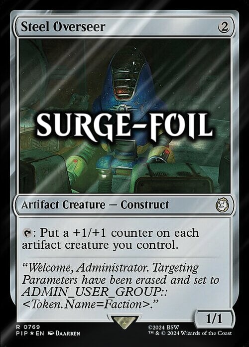 Steel Overseer Card Front