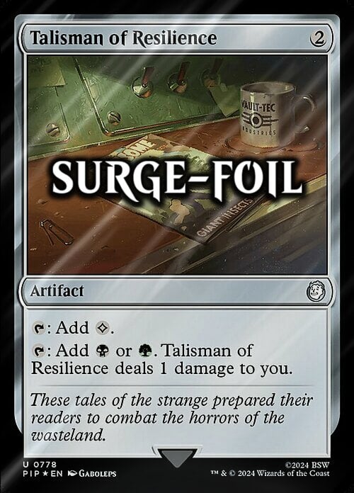 Talisman of Resilience Card Front