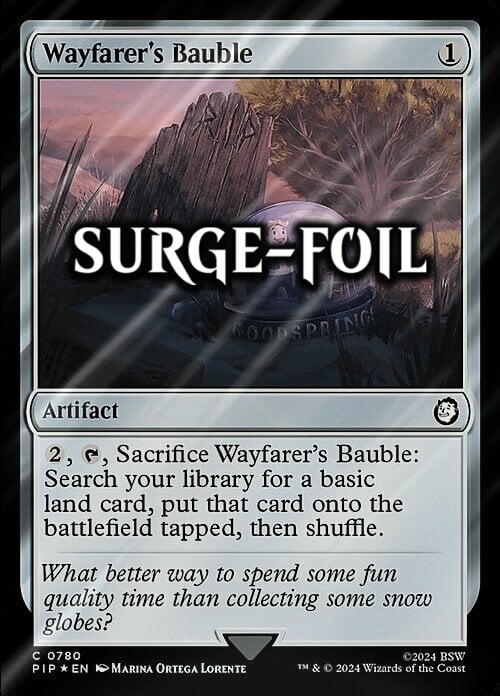 Wayfarer's Bauble Card Front