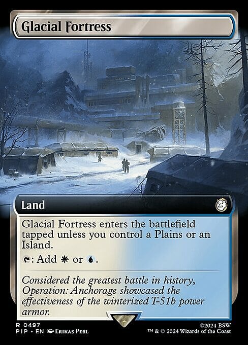 Glacial Fortress Card Front