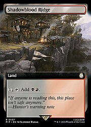 Shadowblood Ridge · Extended Art 507