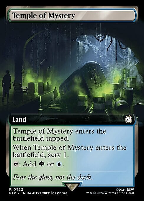 Temple of Mystery Card Front