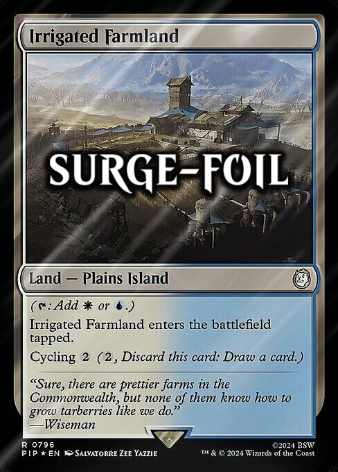 Irrigated Farmland Card Front