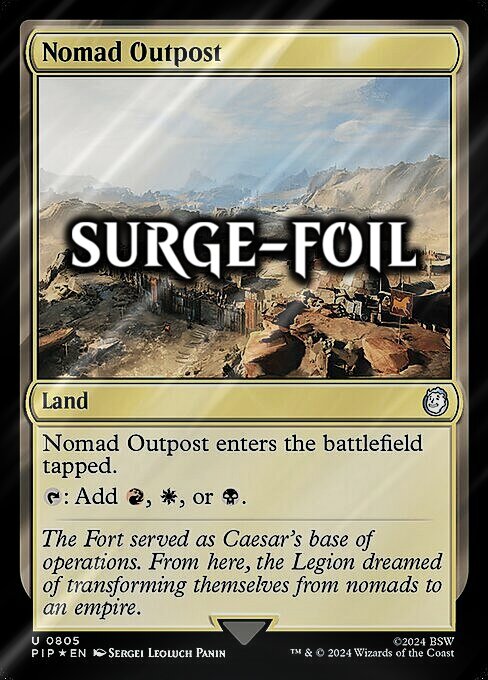 Nomad Outpost Card Front