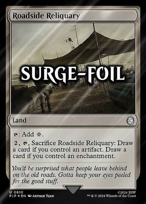 Roadside Reliquary Card Front