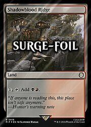 Shadowblood Ridge · Surge Foil 816
