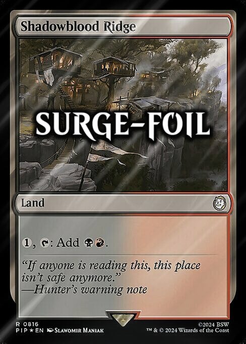 Shadowblood Ridge Card Front